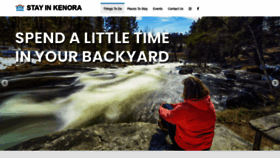 What Stayinkenora.com website looked like in 2021 (2 years ago)