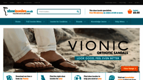 What Shoeinsoles.co.uk website looked like in 2021 (4 years ago)