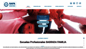 What Safa.edu website looked like in 2021 (3 years ago)
