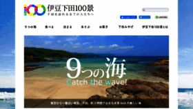 What Shimoda100.com website looked like in 2021 (2 years ago)