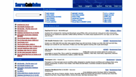 What Sourcecodeonline.com website looked like in 2021 (2 years ago)