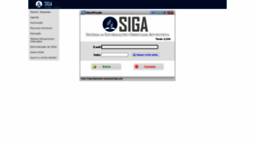 What Siga.adventistas.org.br website looked like in 2021 (2 years ago)