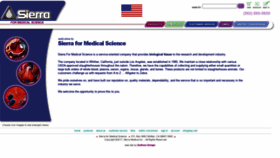 What Sierra-medical.com website looked like in 2021 (2 years ago)