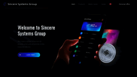 What S-group.io website looked like in 2021 (2 years ago)