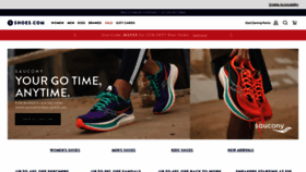 What Shoes.com website looked like in 2021 (2 years ago)