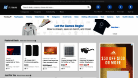 What Slickdeals.net website looked like in 2021 (2 years ago)