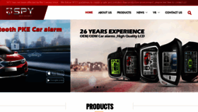 What Spycaralarm.com website looked like in 2021 (2 years ago)