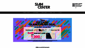 What Siamcenter.co.th website looked like in 2021 (3 years ago)