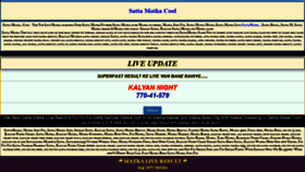What Sattamatka.cool website looked like in 2021 (3 years ago)