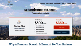 What Schoolconnect.com website looked like in 2021 (2 years ago)