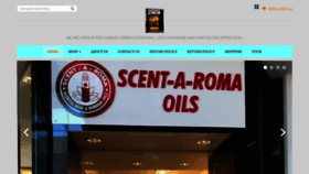 What Scentaromaoils.com website looked like in 2021 (2 years ago)