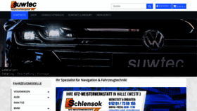 What Suwtec.de website looked like in 2021 (2 years ago)