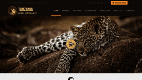 What Safaris-intanzania.com website looked like in 2021 (2 years ago)