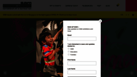 What Singaporeartmuseum.sg website looked like in 2021 (2 years ago)