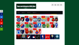 What Soccerstreams100.site website looked like in 2021 (2 years ago)