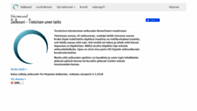 What Selkouni.fi website looked like in 2021 (2 years ago)