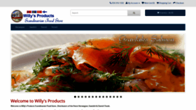 What Scandinavianfoodstore.com website looked like in 2021 (2 years ago)