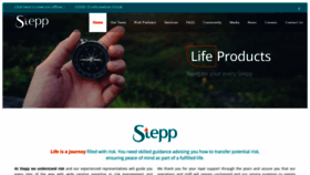 What Stepp.co.za website looked like in 2021 (2 years ago)