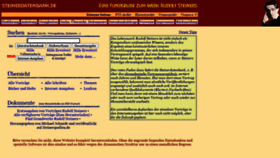 What Steinerdatenbank.de website looked like in 2021 (2 years ago)