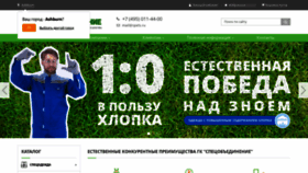 What Spets.ru website looked like in 2021 (2 years ago)