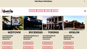 What Southcitykitchen.com website looked like in 2021 (2 years ago)