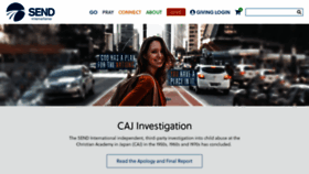 What Send.org website looked like in 2021 (3 years ago)