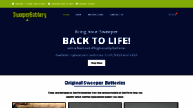What Sweeperbattery.com website looked like in 2021 (2 years ago)
