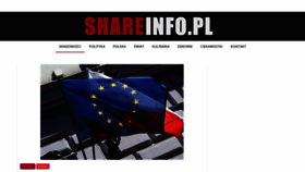What Shareinfo.pl website looked like in 2021 (2 years ago)