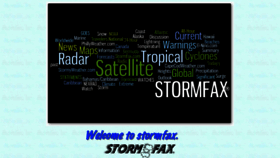 What Stormfax.com website looked like in 2021 (2 years ago)