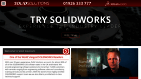 What Solidsolutions.co.uk website looked like in 2021 (2 years ago)