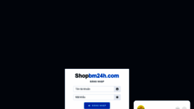 What Shopbm24h.com website looked like in 2021 (2 years ago)