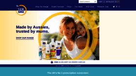What Sunsense.co.uk website looked like in 2021 (4 years ago)