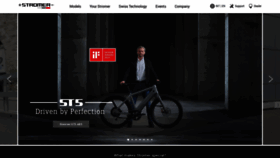 What Stromerbike.com website looked like in 2021 (2 years ago)