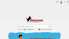 What Swisscows.com website looked like in 2021 (2 years ago)