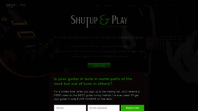 What Shutupandplay.ca website looked like in 2021 (2 years ago)