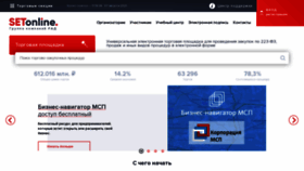 What Setonline.ru website looked like in 2021 (2 years ago)