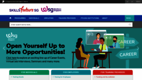 What Ssg.gov.sg website looked like in 2021 (2 years ago)