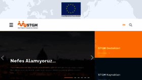 What Stgm.org.tr website looked like in 2021 (3 years ago)