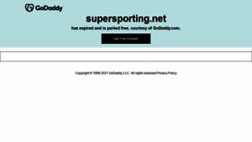 What Supersporting.net website looked like in 2021 (2 years ago)