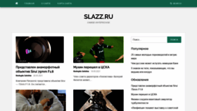 What Slazz.ru website looked like in 2021 (2 years ago)