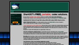 What Shark007.net website looked like in 2021 (2 years ago)