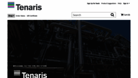 What Shoptenaris.com website looked like in 2021 (2 years ago)