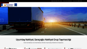 What Saracoglunakliyat.com website looked like in 2021 (2 years ago)