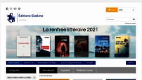 What Slatkine.com website looked like in 2021 (2 years ago)