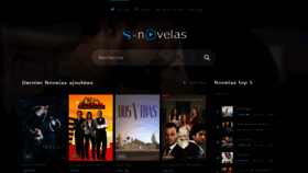 What Serie-novelas.com website looked like in 2021 (2 years ago)