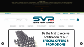 What Svp.co.uk website looked like in 2021 (2 years ago)