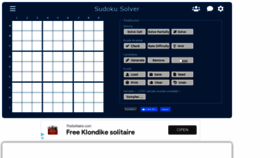What Sudoku-solutions.com website looked like in 2021 (2 years ago)