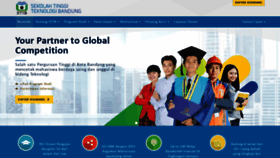 What Sttbandung.ac.id website looked like in 2021 (2 years ago)