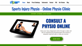 What Sports-injury-physio.com website looked like in 2021 (2 years ago)