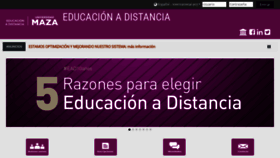 What Sied.umaza.edu.ar website looked like in 2021 (2 years ago)